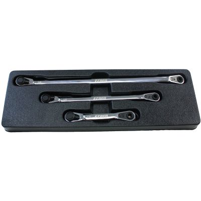 3-Piece 1/4 Stick Set -Combination Drive-Fixed Head