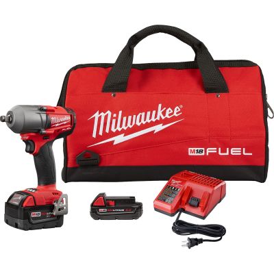 M18 FUEL 1/2 in. Mid-Torque Impact Wrench Auto Kit