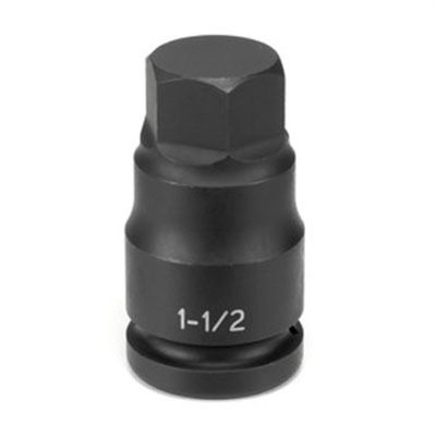GRE6932F image(0) - 1-1/2" Drive x 1" Hex Driver