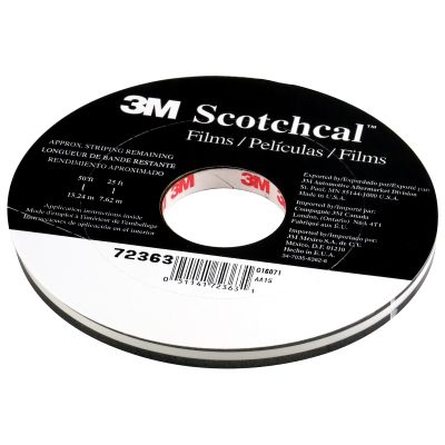 3M Scotchcal  Striping Tape, Charcoal Metallic, 5/16" x 150' (2 Rolls per Pack)