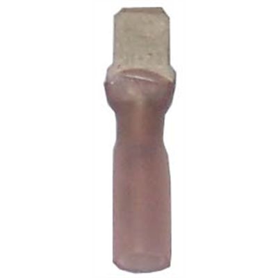 1/4" Heat Shrink Red Male Quick Disconnect (22-18) (100/Bag)