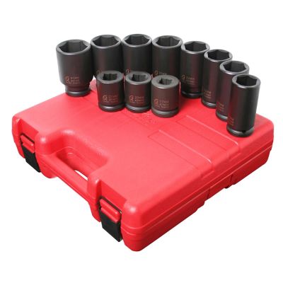 SUN4011M image(0) - SOCKET SET IMPACT 3/4"DR.11PC MET.DEEP SET