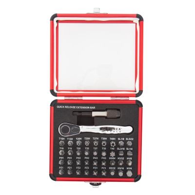 SUN9726 image(0) - 38 pc. Mini Ratchet and Bit Set