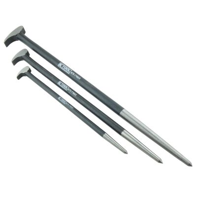 KTI71604 image(0) - Roll Head Ladyfoot Pry Bar Set, 3 Pc