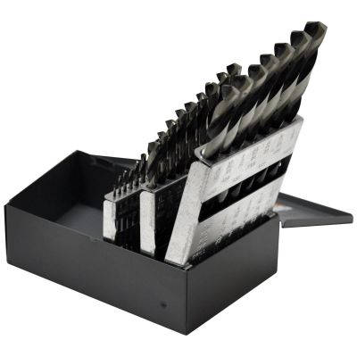 KNK29MLDS image(0) - 29 PC DRILL BIT SET 3 FLAT SHANK
