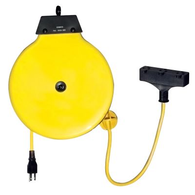 KTI73340 image(0) - 30 ft. Retractable Extension Cord Reel, 10 Amp