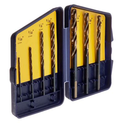 HAN3018012SM image(0) - 7 PC. TURBOMAX DRILL BIT SET
