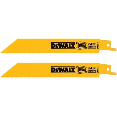 DWTDW4813 image(0) - Recip Saw Blade 6" 24TPI 5pk