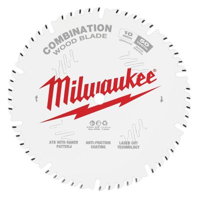MLW48-40-1026 image(0) - 10" 50T Combination Circular Saw Blade