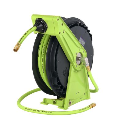 LEGL8041FZ image(0) - Flexzilla Retractable Air Hose Reel, Open Face