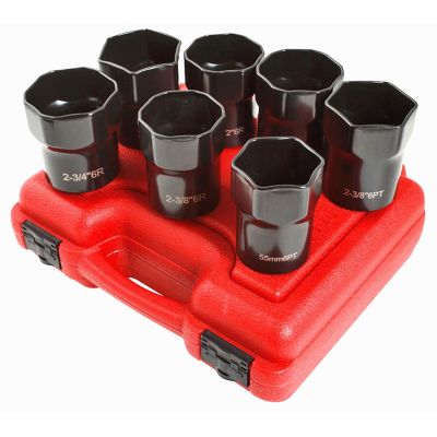 SUN2847 image(0) - 7-Piece Wheel Bearing Locknut Set