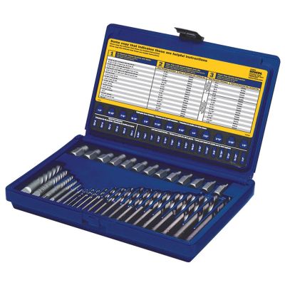 HAN11135 image(0) - EXTRACTOR/DRILL BIT SET 35 PC