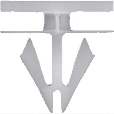 ABD6909 image(0) - Rckr Pnl Moulding Clip Wht GM