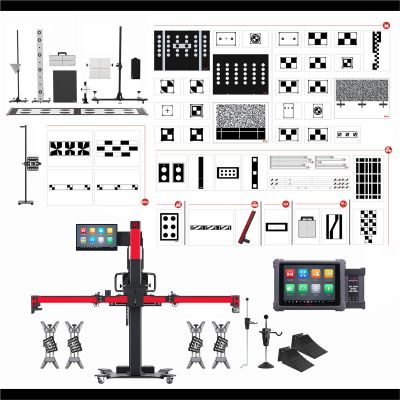 AULIA900AST image(0) - IA900WA Wheel Alignment and All Systems ADAS Calibration with MSULTRAADAS Tablet Package