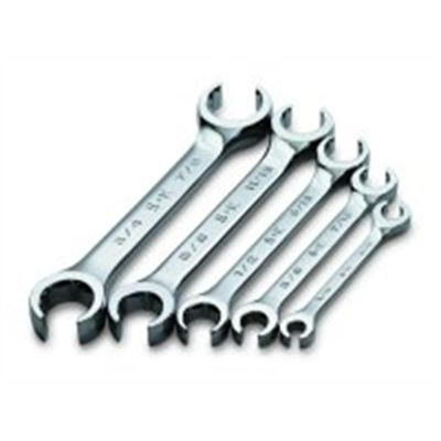 SKT386 image(0) - WRENCH SET FLARE NUT OFFSET 5 PC SAE 15 DEG OFFSET