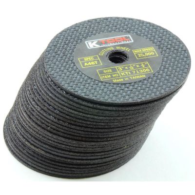 KTI71301 image(0) - CUT-OFF WHEEL 3IN. X 1/16IN. 25/PK
