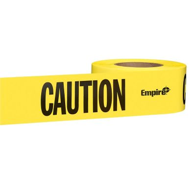 MLW77-1002 image(0) - 1000 ft. Yellow Barricade Tape - CAUTION/CUIDADO