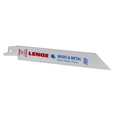 LEX20562 image(0) - Reciprocating Saw Blades, 610R, Bi-Metal, 6 in. Lo