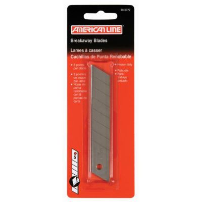 ASR66-0372 image(0) - 8 Point Snap Off Replacement Blades, Card of 5