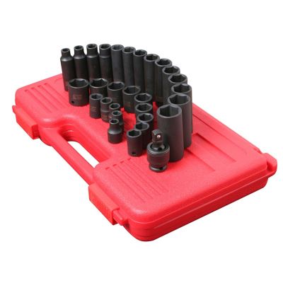SUN3329 image(0) - 3/8" Drive 29 Piece Metric Master Impact Socket Se
