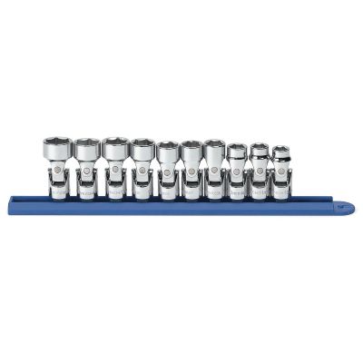 KDT80565 image(0) - 10PC 3/8" DRIVE 6PT FLEX MM SOCKET SET