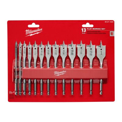 MLW48-27-1520 image(0) - 13PC Flat Boring Bit Set