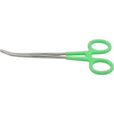 JSP05560 image(0) - PLIER PINCH OFF 6 1/4 BENT NOSE GREEN