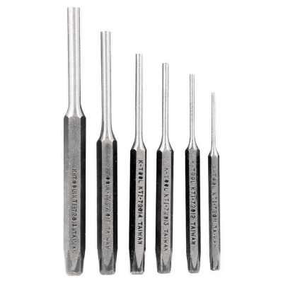 KTI72900 image(0) - 6-Piece Pin Punch Set