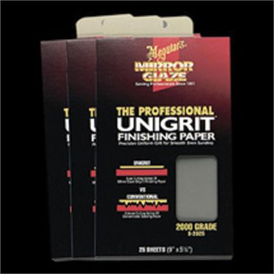 MEGS1525 image(0) - Unigrit Finishing Paper, 1500 Grade