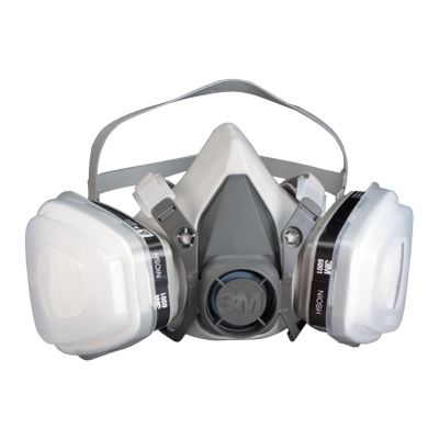 MMM7179 image(0) - RESPIRATOR-HALF FACEPIECE PACKOUT LARGE