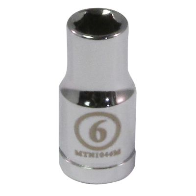 MTN1046M image(0) - 1/4" DRIVE 6MM 6 POINT SOCKET