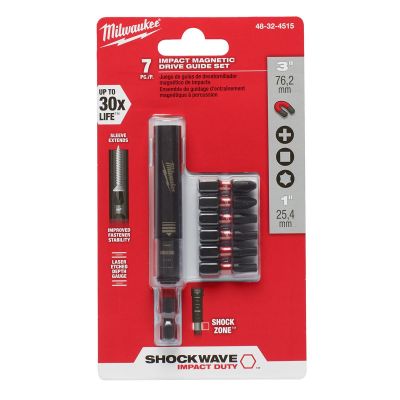 MLW48-32-4515 image(0) - SHOCKWAVE™ Impact Magnetic Drive Guide Set - 7 PC