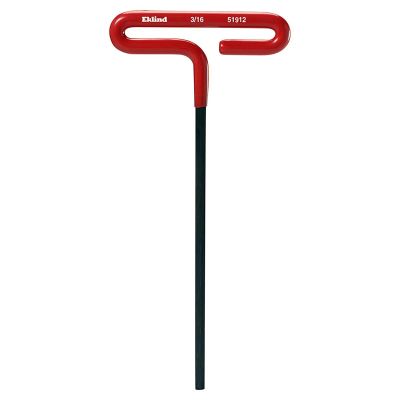 EKL51912 image(0) - HEX KEY 3/16IN. T-HANDLE 9IN. CUSHION GRIP