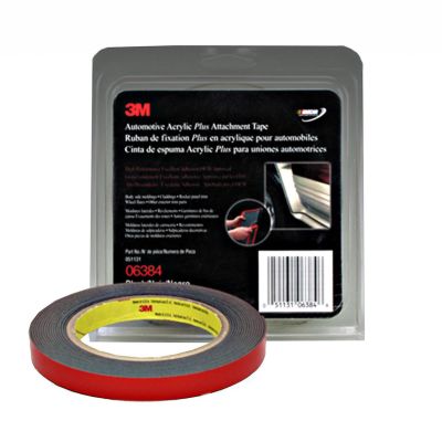 MMM6384 image(0) - FOAM TAPE-ACRYLIC GRAY 1/2" X 5YDS 1.2MM 12/CASE