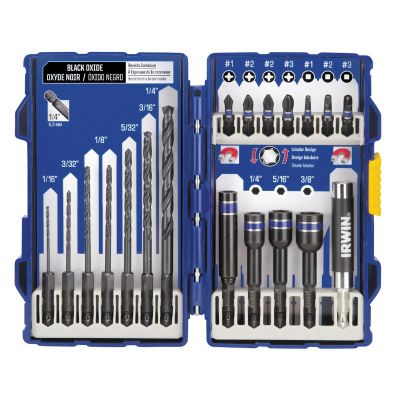 HAN1840316 image(0) - 19-Piece Impact Drill/Driver Set