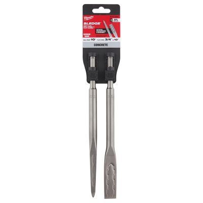 MLW48-62-6080 image(0) - SDS-PLUS SLEDGE™ Bull Point & Flat Chisel 2 Pack