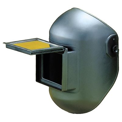 FPW1441-0004 image(0) - LIFT/FIXED-FRONT COMBO HELMET, 4-1/2"X5-1/4", BLAC