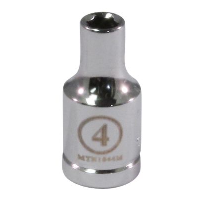 MTN1044M image(0) - 1/4" DRIVE 4MM 6 POINT SOCKET