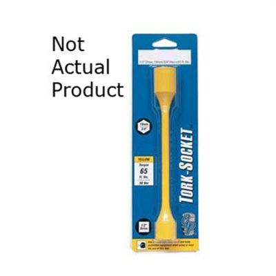 GRE28226 image(0) - 1/2' Drive 21mm x 60 lb. Black Tork-Socket