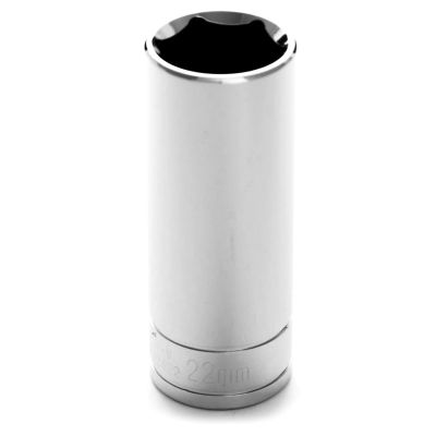 WLMW32422 image(0) - 1/2" Dr 6pt Deep Socket 22mm