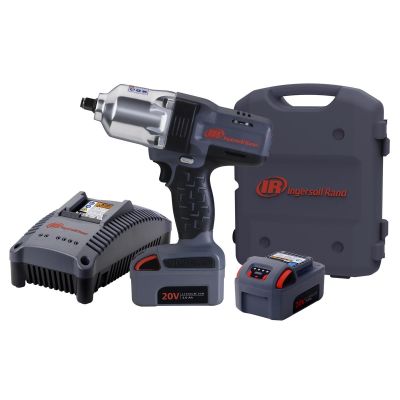 IRTW7150-K2 image(0) - IQv20 Li-Ion 1/2" Impact Wrench Kit - Two Battery