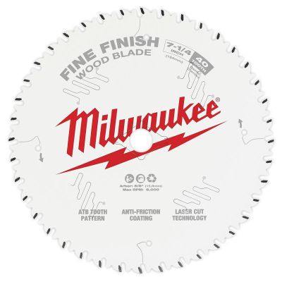 MLW48-40-0726 image(0) - 7-1/4" 40T Fine Finish Circular Saw Blade