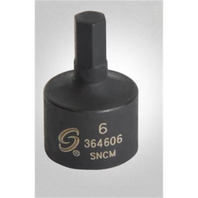 SUN364606 image(0) - 3/8 in. Drive 6 mm Stubby Hex Impact