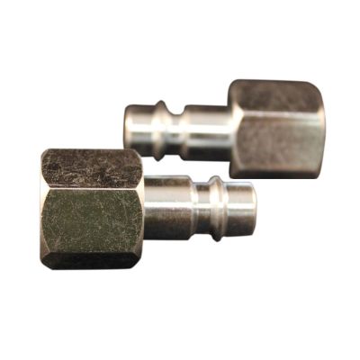 MILS763-1 image(0) - HI-Flo V-Style 3/8" FNPT Steel Plug 2/cd