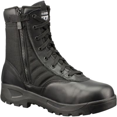 SWT1160W-BLK-12.0W image(0) - SWAT CLASSIC 9" CST (SAFETY-TOE) SIDE-ZIP TACTICAL BOOTS 12.0W WIDE