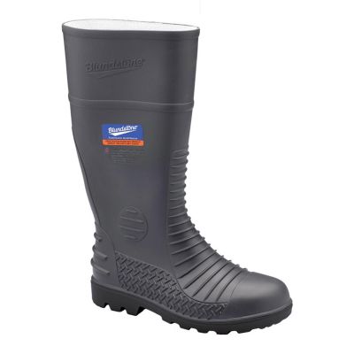 BLU028-050 image(0) - Blundstone 028 Steel Toe Gumboots-Waterproof, Metarsal Guard, Puncture Resistant Midsole, Grey