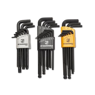 KDT83527 image(0) - 31PC SAE/MET/TOR MAG END HEX KEY SET
