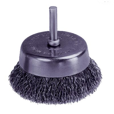 LIS14020 image(0) - BRUSH WIRE CUP 2-1/2IN.  .014 WIRE CRIMPED