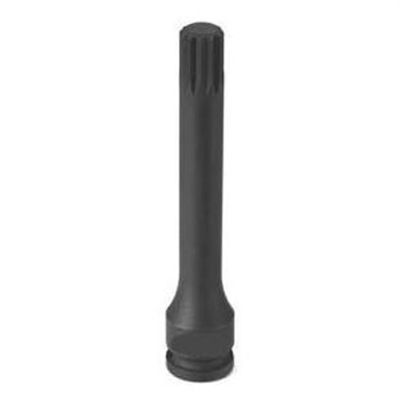 GRE11164S image(0) - SOC M16 3/8D IMP TRPLE SQ LG MALE BLK