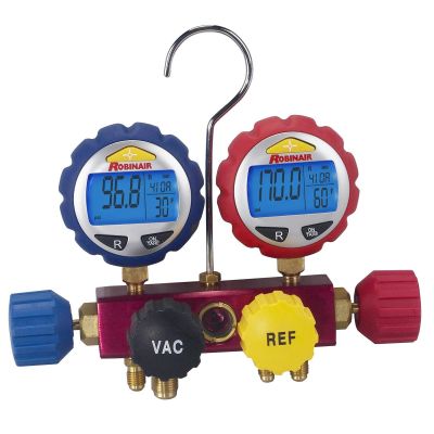 ROB43160 image(0) - Digital 4-way refrigerant manifold
